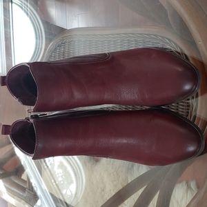 Naturalizer Leather Ankle Boots - Sz 10